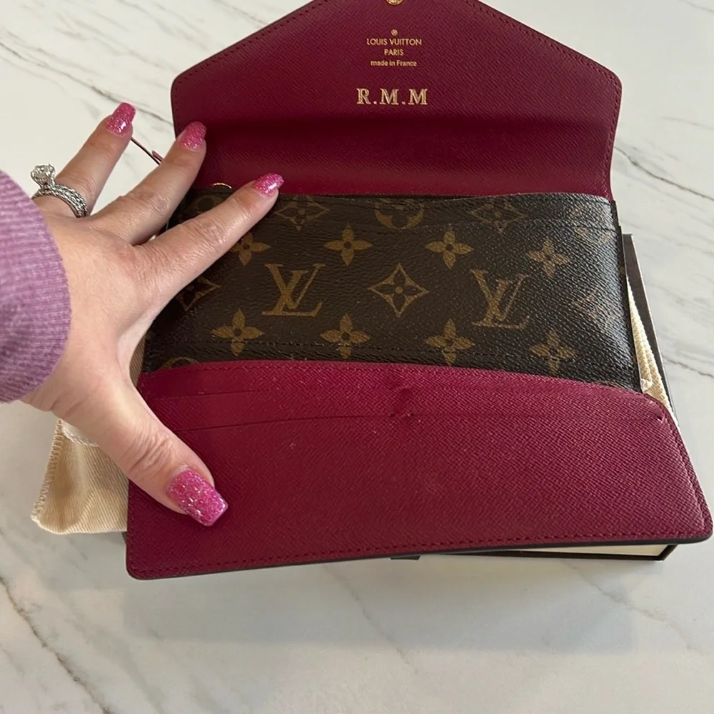 COPY - Louis Vuitton Josephine Monogram Wallet - Picture 2 of 11